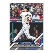 Kyle Manzardo - 2024 MLB Topps Now Card 842 - Print Run: 978 Cleveland Guardians