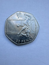 Olympics 50p coin Handball Circulated - Available on eBay
