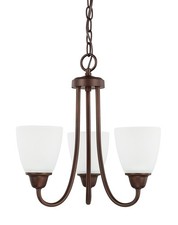 Capital Lighting 415131-337 Bronze Trenton 3-Light 15