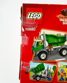 LEGO Juniors Garbage Truck 10680 Retired 100% Complete with Box and Manual