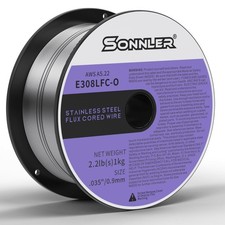 Edelstahl-Schweißdraht V2A 0,9mm 1,0kg für MIG MAG Schweißgeräte