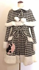 Preview of Angelic Pretty Woman M Poodle Coat Vhtf Ampoule Limited Edition Sweet Lolita Dre