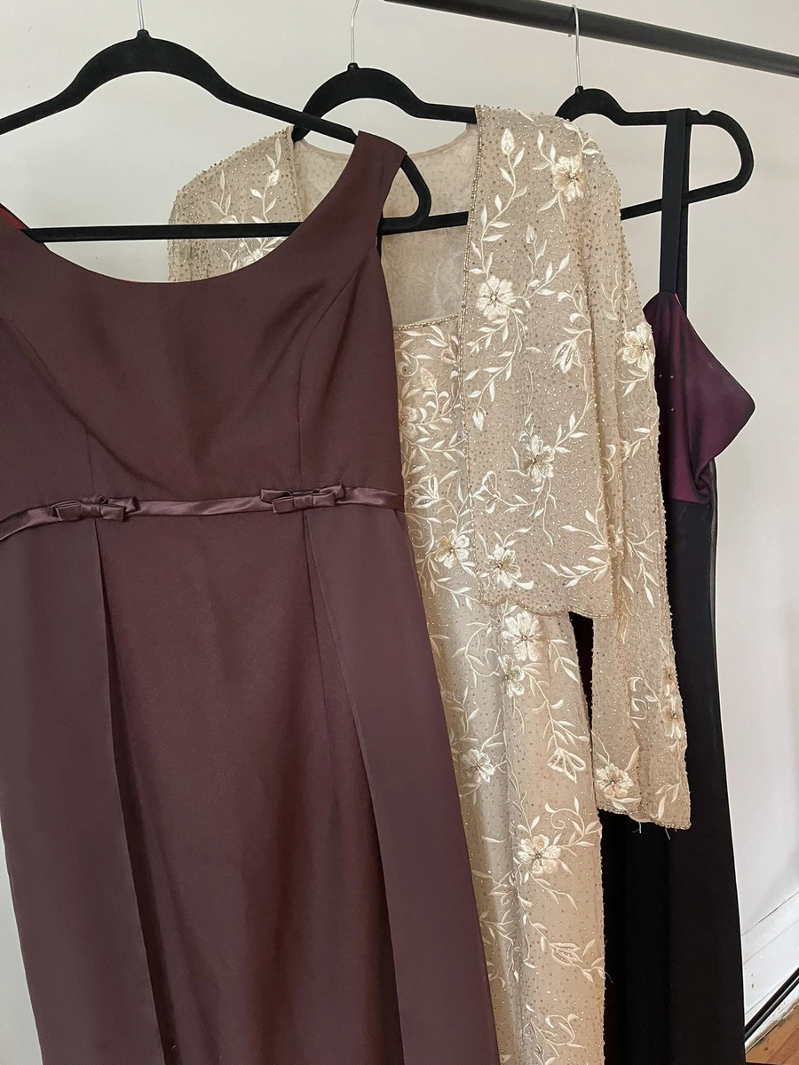 plus size 90s prom dresses Altered Old 90s Prom Dress - Plus Size