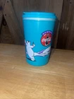 Vtg 1996 Coca Cola Insulated Aladdin Mug with Lid Polar Bear Scene slushie cup