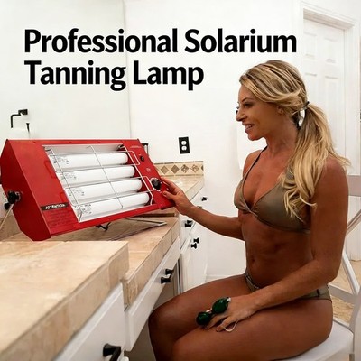UVA UVB Ultraviolet Tanning Lamp Solarium Light For Home Body Skin Bronzing