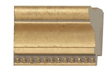 Picture Frame Moulding Wood 18Ft Bundle - Traditional Gold Finish - 1.5" Width