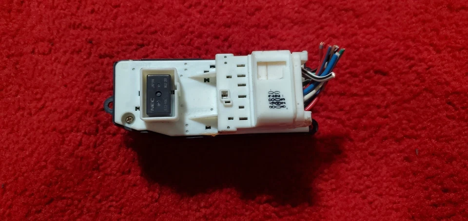 Interruptor de ventana eléctrica lateral del conductor Toyota Sienna 2001-2003 OEM LH Master Foto 3 de 4