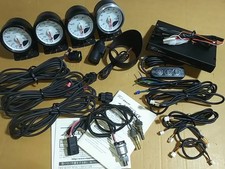 Defi Link Advance Cr 60mm Gauge Set Water Temp Oil Temp Oil Pressure Tachometer