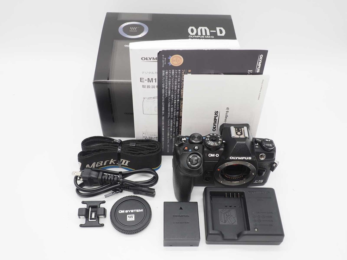 Olympus OM-D E-M1 III 20.4MP Digital Camera 56639 Shots w/ Box