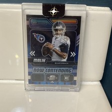 Panini 2022 Contenders Optic Malik Willis Rookie Prizm NC-3 Titans Card