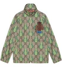 Authentic New Gucci Pineapple Print Logo Patc...