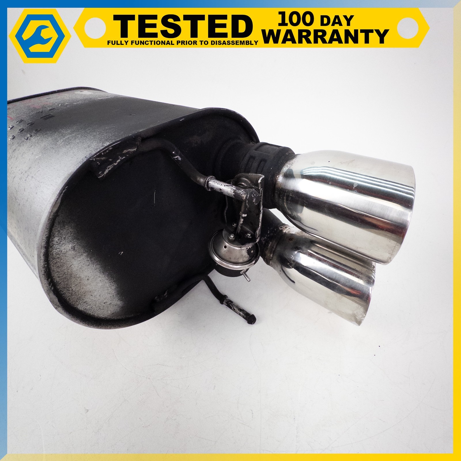05-13 CHEVROLET CORVETTE C6 NPP BI-MODE MUFFLER PAIR MUFLER EXHAUST OEM
