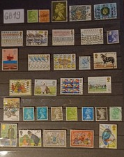 lot timbres oblitérés  Grande Bretagne