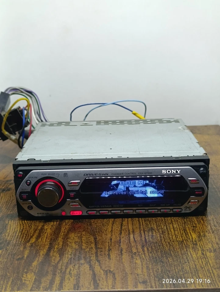 Autoradio CD Sony Cdx-GT500 CDX-GT500 Original Car Radio Xplod MP3 Silver - Photo 1/4