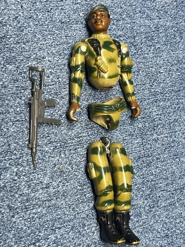 GI Joe Action Figure 1982 Vintage ARAH Stalker Ranger v1 Disassembled