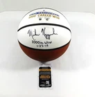 Mike Krzyzewski Coach K Signed 1000th Win Full Size Basketball Duke JSA Auto 403
