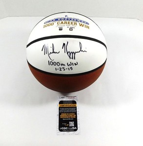 Mike Krzyzewski Signed Basketball | eBay