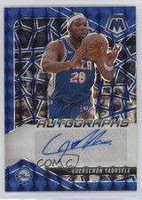 2024-25 Panini Mosaic Blue Prizm /49 Guerschon Yabusele #AM-YAB Auto 16wc