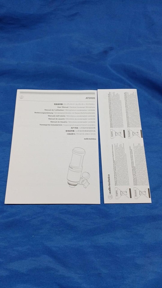 Audio At2020 Microphone | eBay