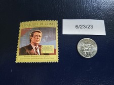 Brian Mulroney Former Prime Minister of Canada 2011 Republique De Guinee Stamp