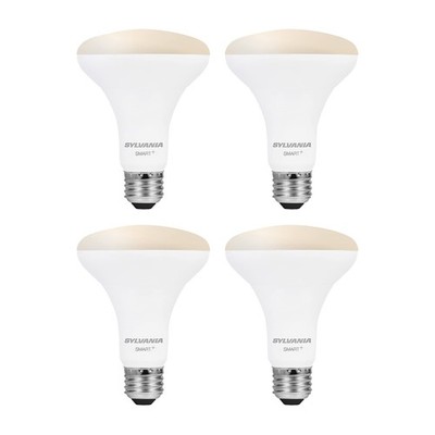 Sylvania SMART+ ZigBee BR30 9.5W Tunable 2700-6500K E26 4 Pack