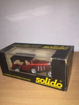 Solido 1925/1940 Age D'Or 1:43 Mercedes SS 1928 MIB Vintage Made in France