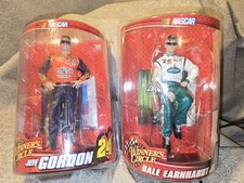 Jeff Gordon # 24 and Dale Earnhardt  Jr #88, 2 PC  Figuring Set Winners Circle