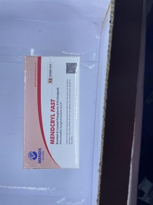 MENDCRYL BRAIDED POLYGLACTIN SUTURE ML 2762FS USP 2-0 (3METRIC) 100CM 12PCS