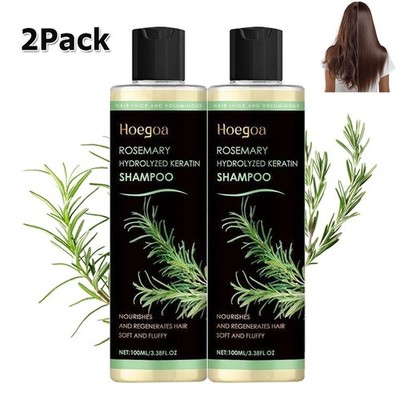 2x 100ml Rosemary Hair Growth Shampoo Thickening Stimulate Hair Follicles