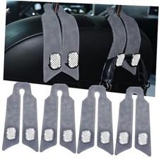 Purse Hook for Car, Car Hooks for Headrest Universal Purse Holder Gray 4PACK