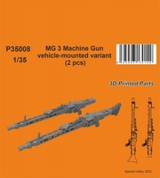 Mg 3 Machine Gun - Vehicle-Mounted Variant (2 Pcs) / 1:35 - Cmk P35008