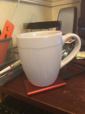 F&F HOME WEISSE GERIPPTE TASSE GEBURTSTAG WEIHNACHTEN MUTTER VATERTAG