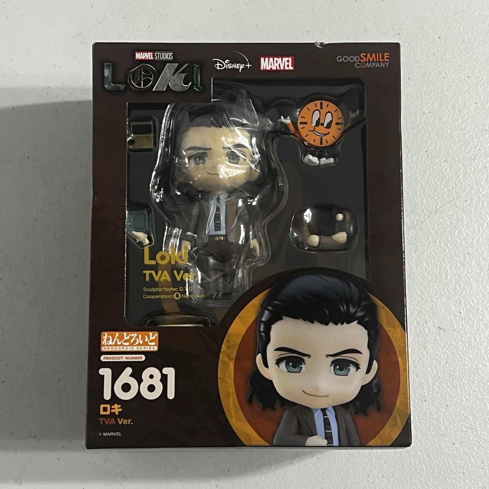 Loki TVA Ver. GOOD SMILE COMPANY 1681 Marvel Studios Nendoroid Series New