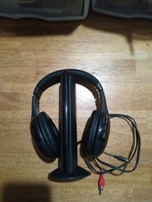 Wireless TV Listening Headphones And Receiver Only