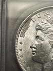 1889 Morgan silver dollar MS 63 planchet flaw mint error GUARANTEE GENUINE — photo 2
