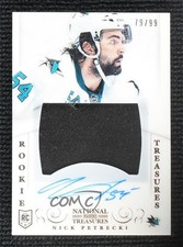 2013 National Treasures Rookie 79/99 Nicholas Petrecki Nick #193 Patch Auto 1k9