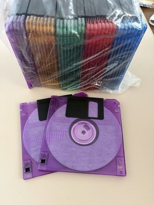 Memorex Fun Floppy Disks 39 Pcs Vintage Nostalgic 3.5''
