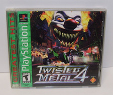 Twisted Metal 4 Greatest Hits PlayStation 1 PS1 Complete w/manual Tested Working