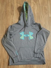 Under Armour Hoodie Boys Sz Medium Athletic Pullover Sweatshirt