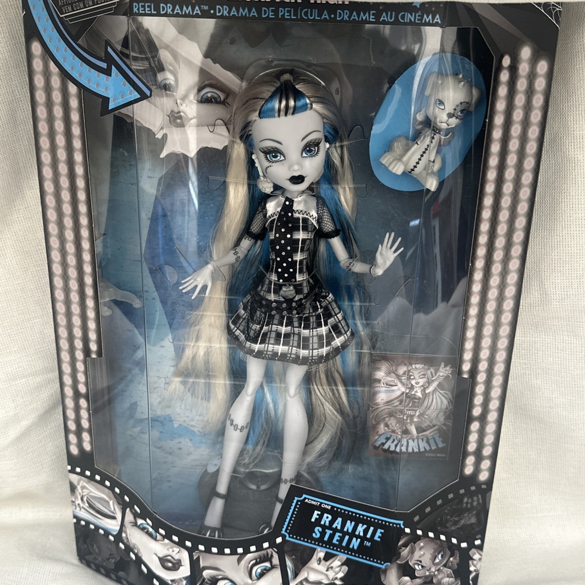Monster High 2022 Frankie Stein REEL DRAMA * NEW IN BOX | eBay