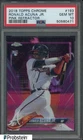 2018 Topps Chrome Pink Refractor #193 Ronald Acuna Jr Braves RC Rookie PSA 10