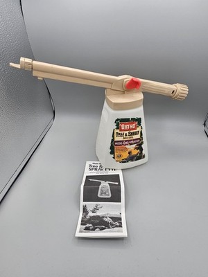 Vtg Ortho Tree & Shrub Spray-Ette Garden Hose End Sprayer Sprays 25 Ft Manual