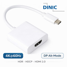 USB-C to HDMI Adapter 4K@60 HDR | Typ-C DP Al...