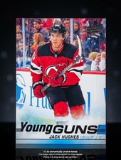 2019-20 Upper Deck Jack Hughes Rookie Young Guns RC #201 Devils