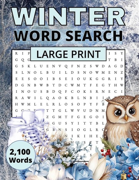 Winter Word Search Hearthside Press Taschenbuch Englisch 2024 Hearthside Press-image