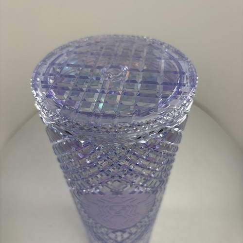 Starbucks Crystal Unicorn Jeweled Cup Iridescent Studded Tumbler 24oz (no straw) - Picture 2 of 4