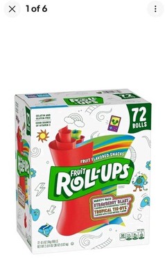 Fruit Roll-Ups Variety Pack, 0.5 oz., 72 pk.