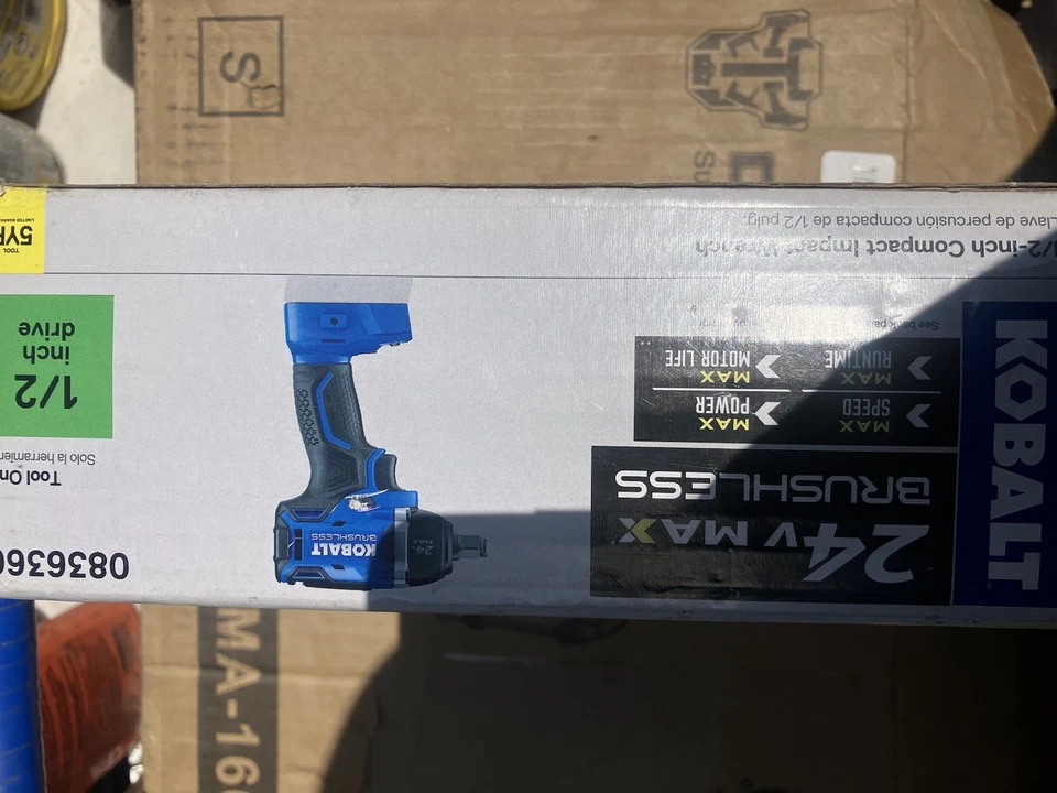 Llave de impacto sin escobillas Cobalt 24vmax  Foto 4 de 4