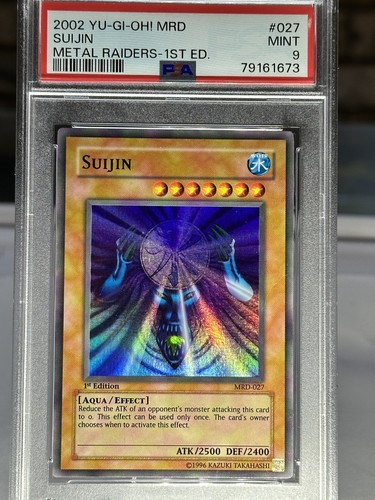 Suijin MRD-027 1st Edition Super Rare Yugioh PSA 9