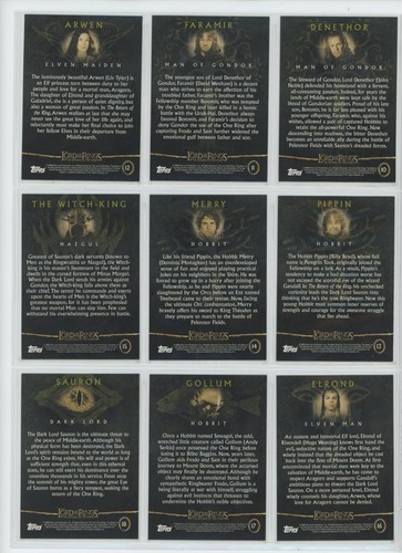 2003 Topps Lord Of The Rings The Return Of The King Complete Set 90 Cards - Picture 4 of 20